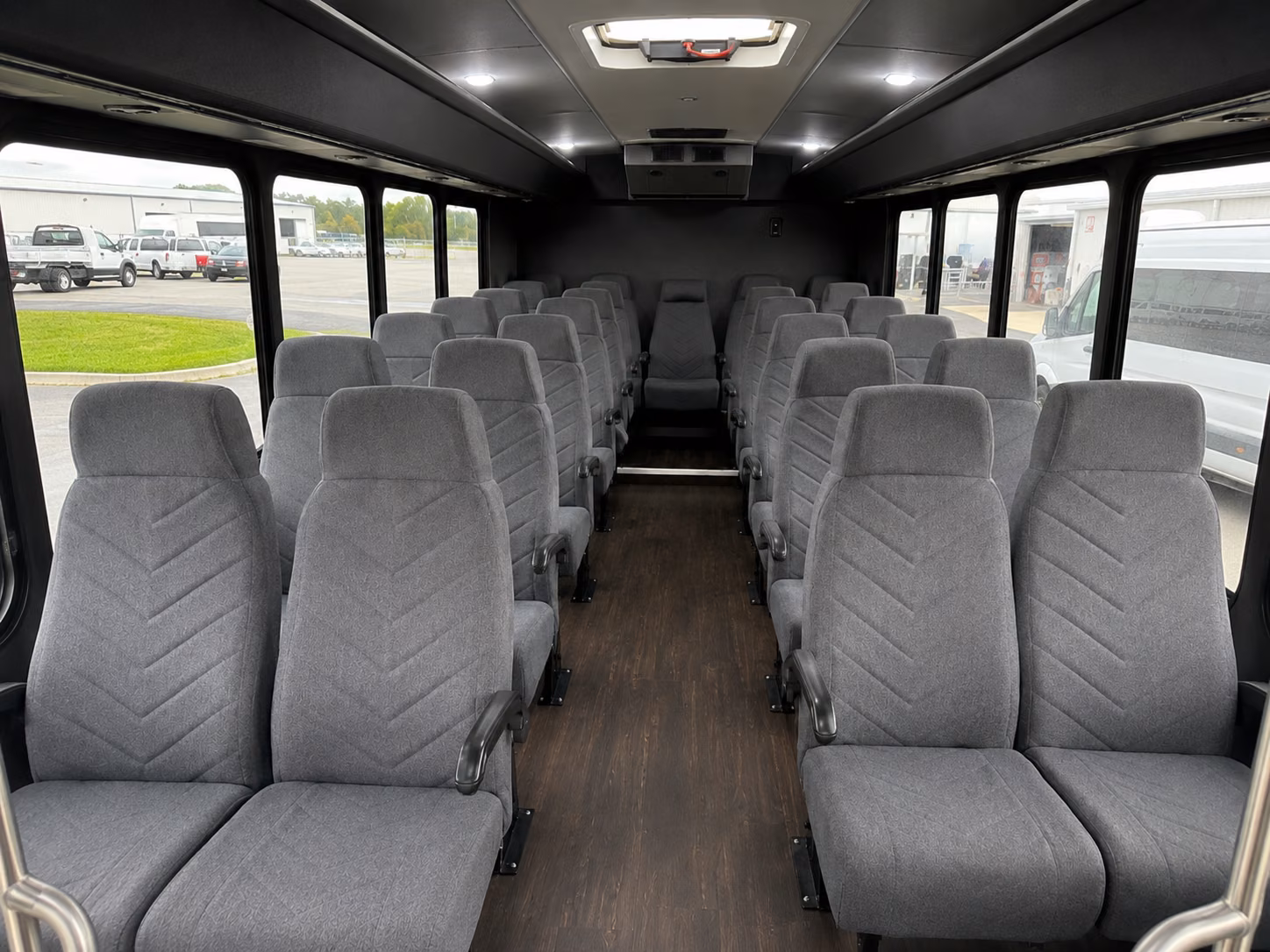 bismarck 15 passenger minibus inside