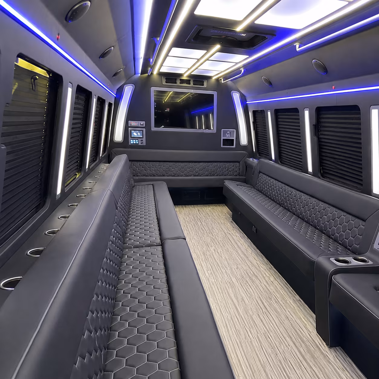 bismarck party bus interior