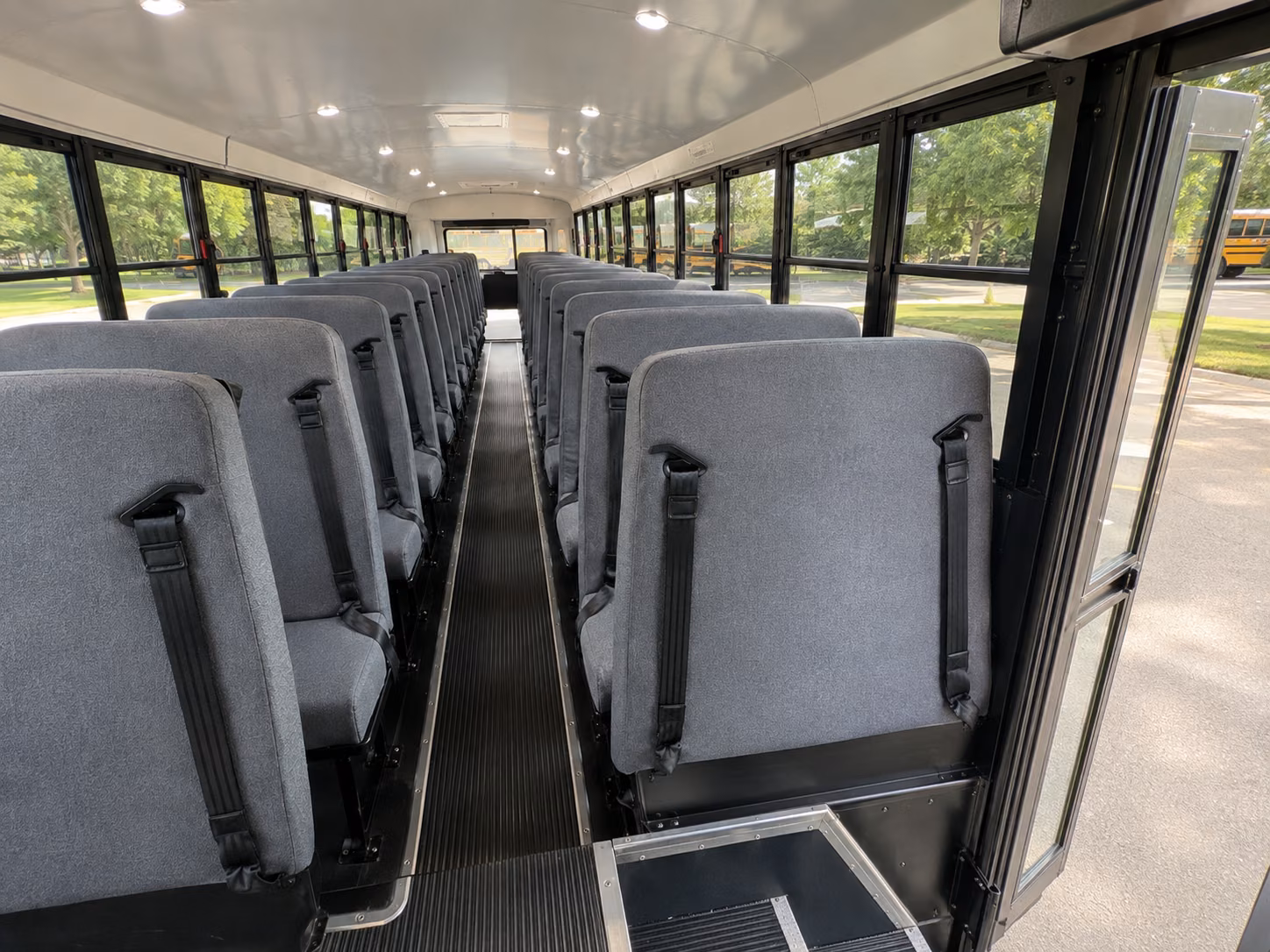 bismarck school bus inside