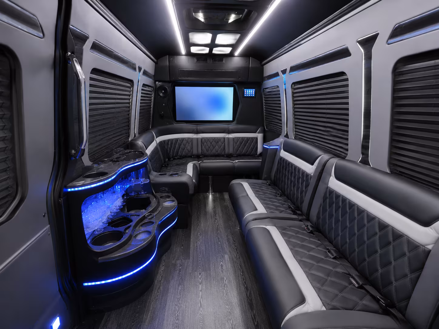 bismarck sprinter limousine interior