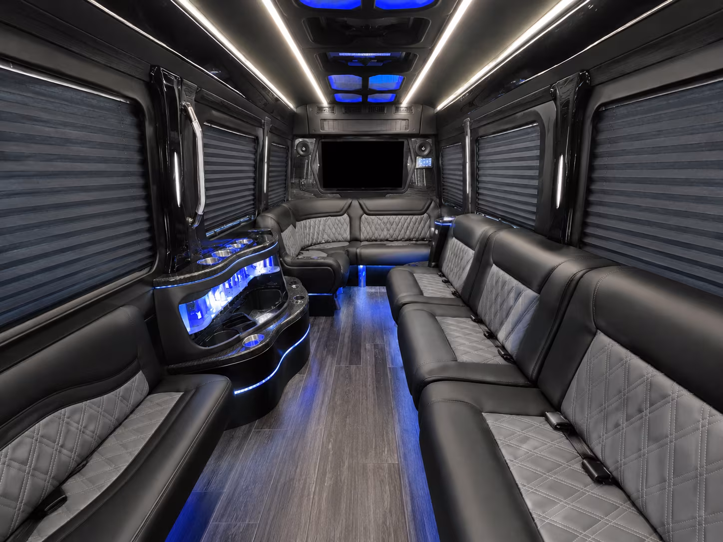 bus rental services for employers near the bismarck airport south business district