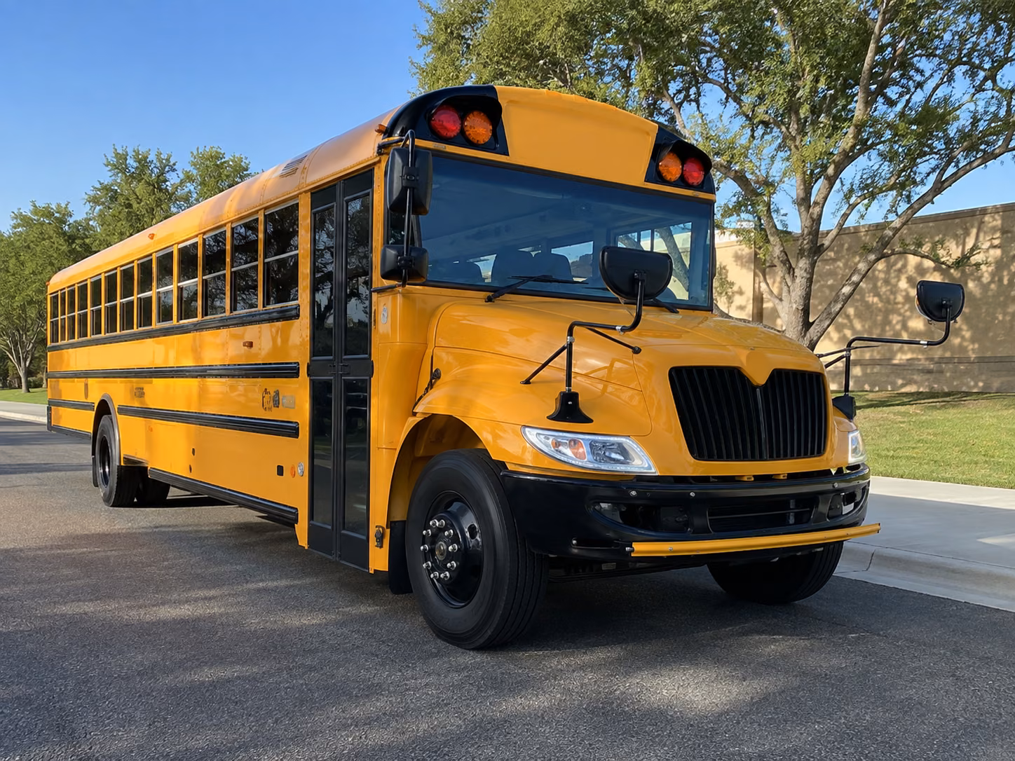 explore the north dakota state capitol grounds with a school bus rental