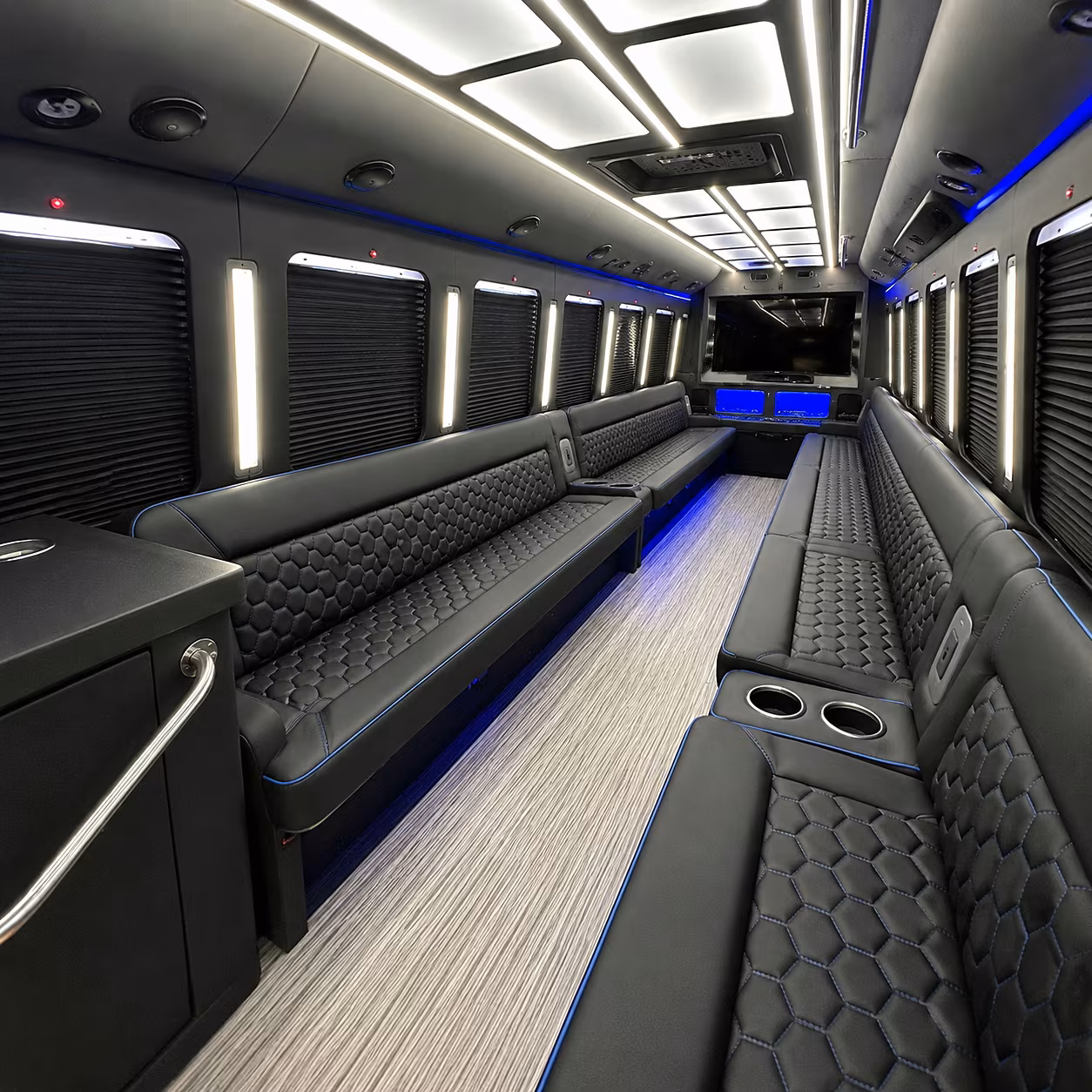 holiday party bus rental