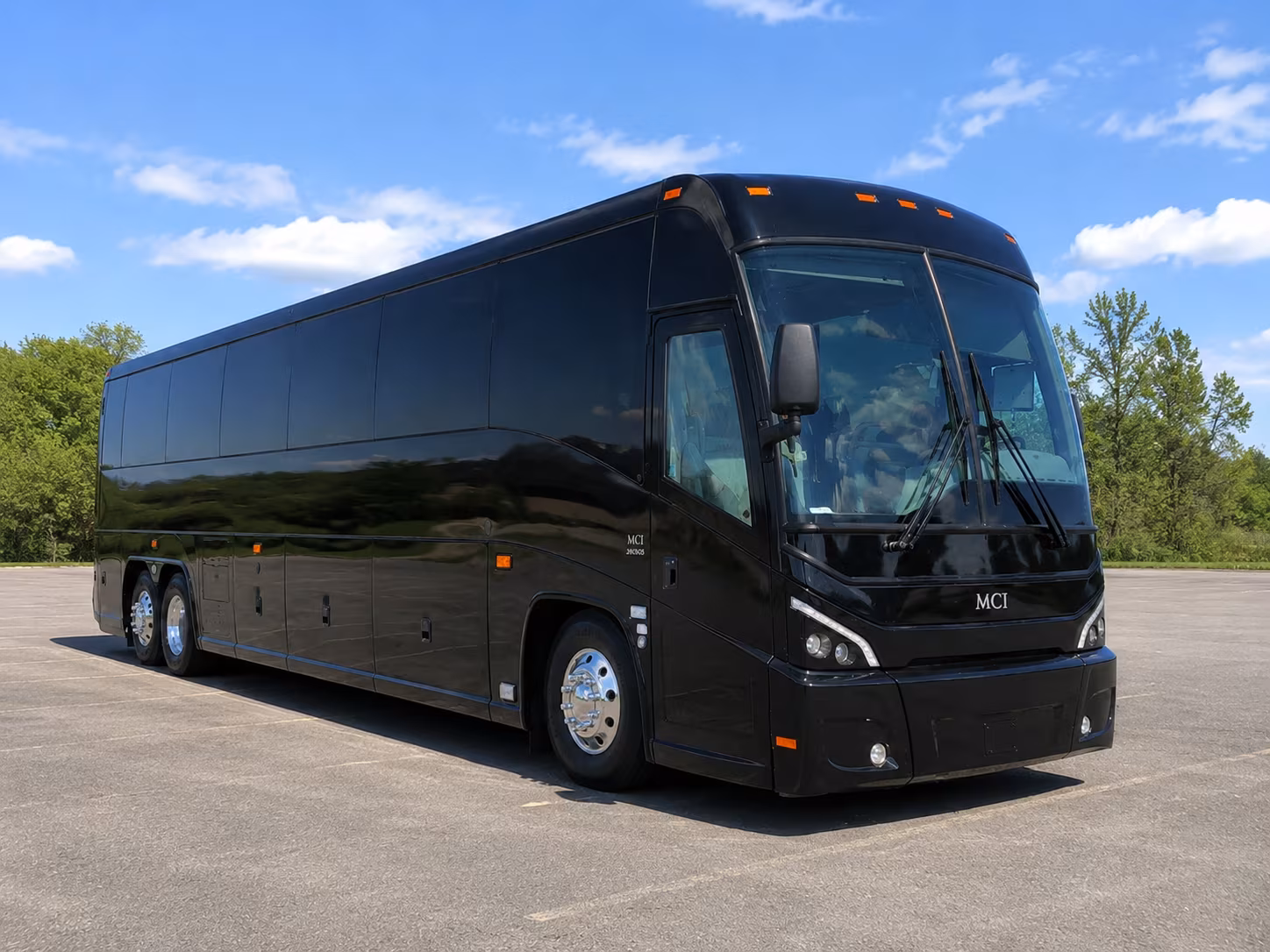 long distance charter buses for bismarck fan groups traveling to away games