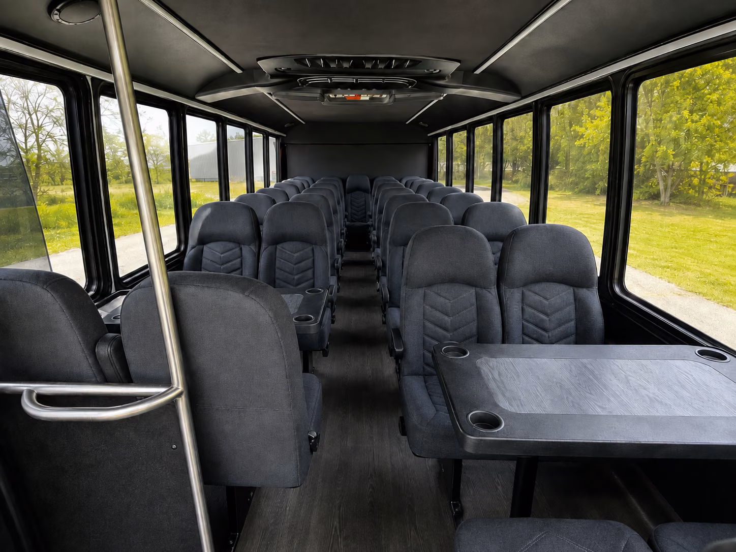 shuttle buses for bismarck wedding guests between hotels and venues
